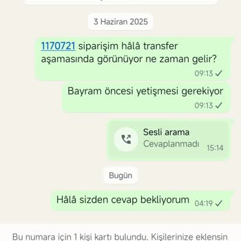 Gizce'den Eksik Ve Yanlış Ürün, Cevapsız Müşteri Hizmetleri Ve Geciken İade