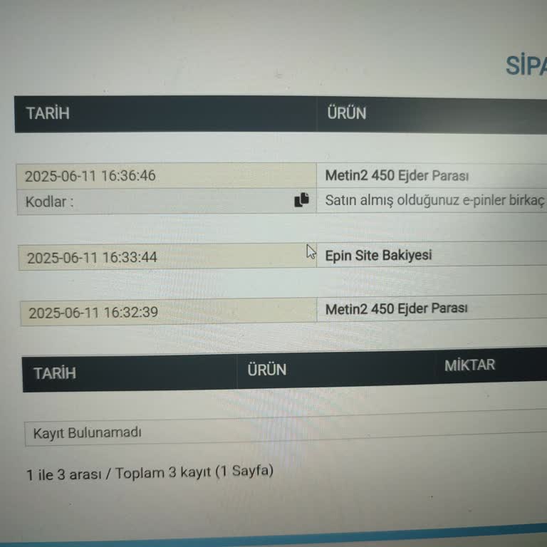 Satın Alınan EP Kupon Kodları Teslim Edilmiyor, Canlı Destek Yanıtsız