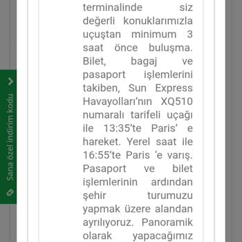 Ek Turlar Ve Uçak Bileti Konusunda Mağduriyet Yaşadım