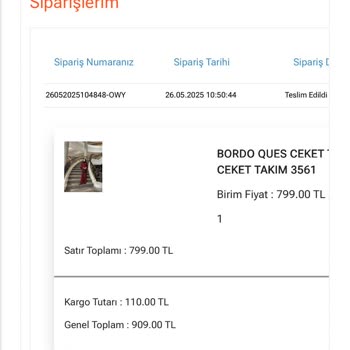 Siparişimiz Hakkında Bilgi Ve İletişim Eksikliği Yaşıyoruz