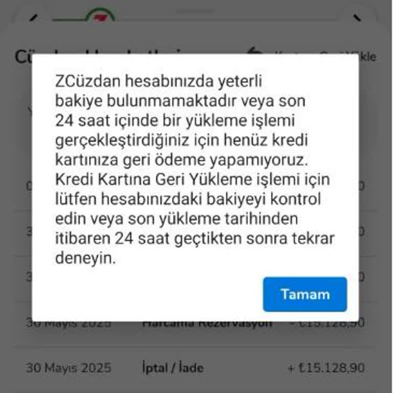 Rezervasyon İptali Sonrası Mağduriyet Ve İade Sürecinde Yaşanan Sorunlar