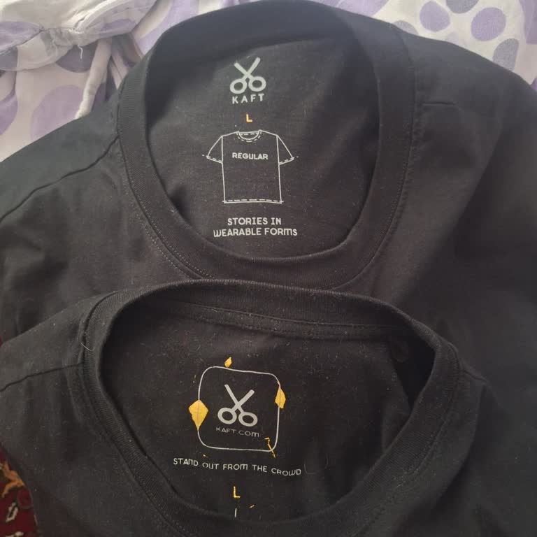 Kaft Aldığım Yeni Tişörtler Eskisiyle Tamamen Farklı Çıktı