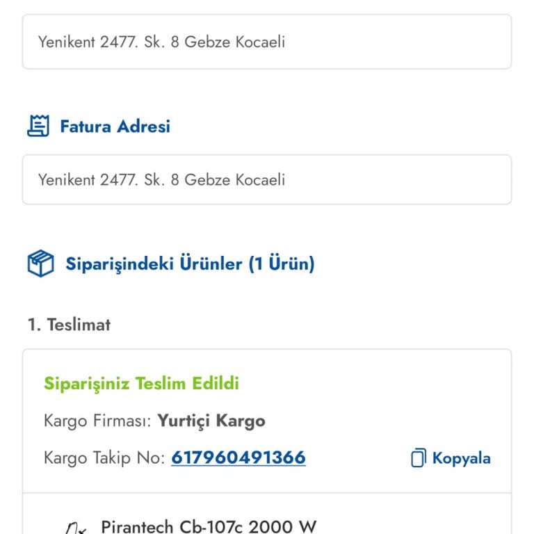 Kısa Sürede Isınan Ve Su Sızdıran Ürün Hayal Kırıklığı Yarattı