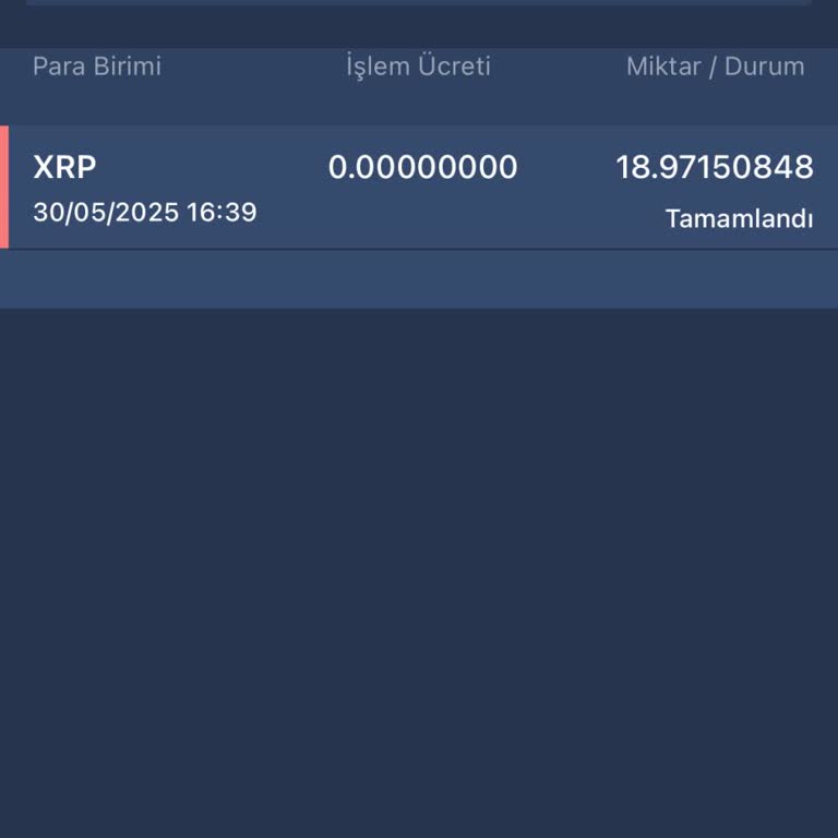 Haberim Olmadan XRP Coinlerim Bitexen Hesabımdan Transfer Edildi