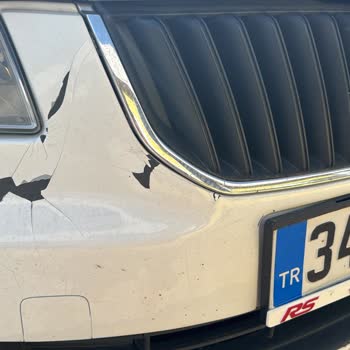 RS Servis Mini Onarım Sonrası Tampon Boyası Kısa Sürede Soyuldu!