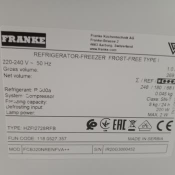 Franke Buzdolabı Dört Yılda Arızalandı, Değişim Talebim Reddedildi