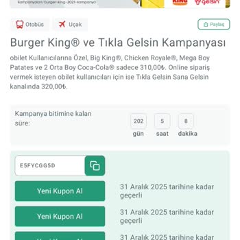 Obilet Kampanyasında Vaat Edilen Büyük Menüler Yerine Küçük Boy Veriliyor