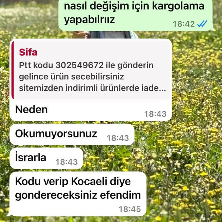 Siparişim Geç Ulaştı Müşteri Memnuniyeti Sağlanmadı