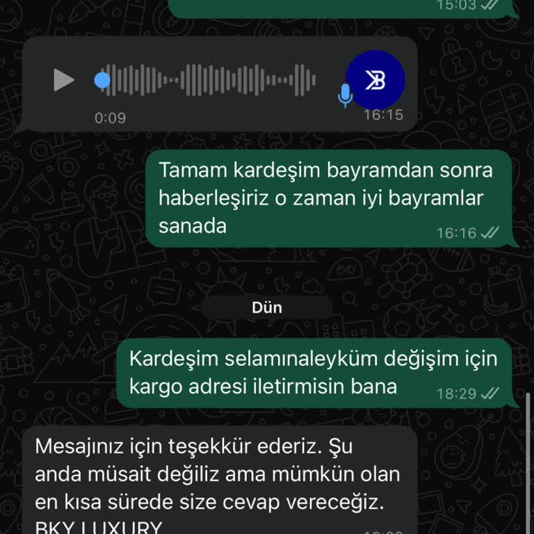 Ürün Değişim Talebine Geç Dönüş Ve Yetersiz Müşteri İletişimi