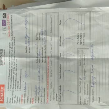 Schafer Mutfak Robotunda Sürekli Arıza Ve Yetersiz Teknik Servis