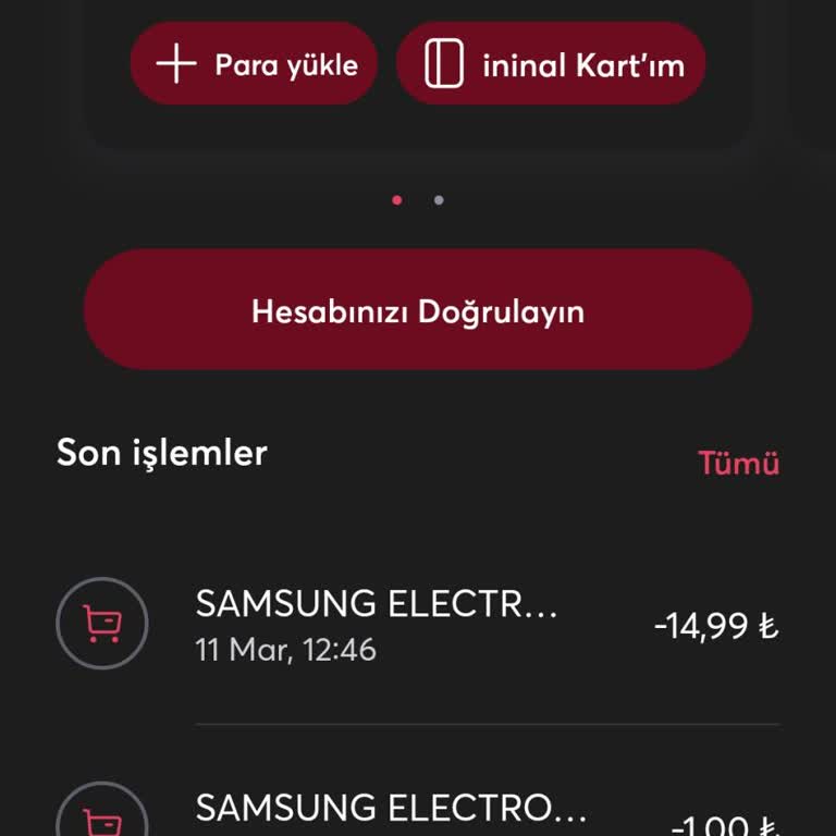 Hesap Doğrulama Seçeneğini Bulamıyorum, Çözüm Bekliyorum