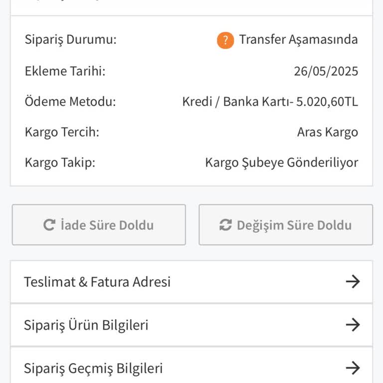 Alışveriş Sonrası Ürün Teslim Edilmedi, İade Talebime Cevap Verilmiyor