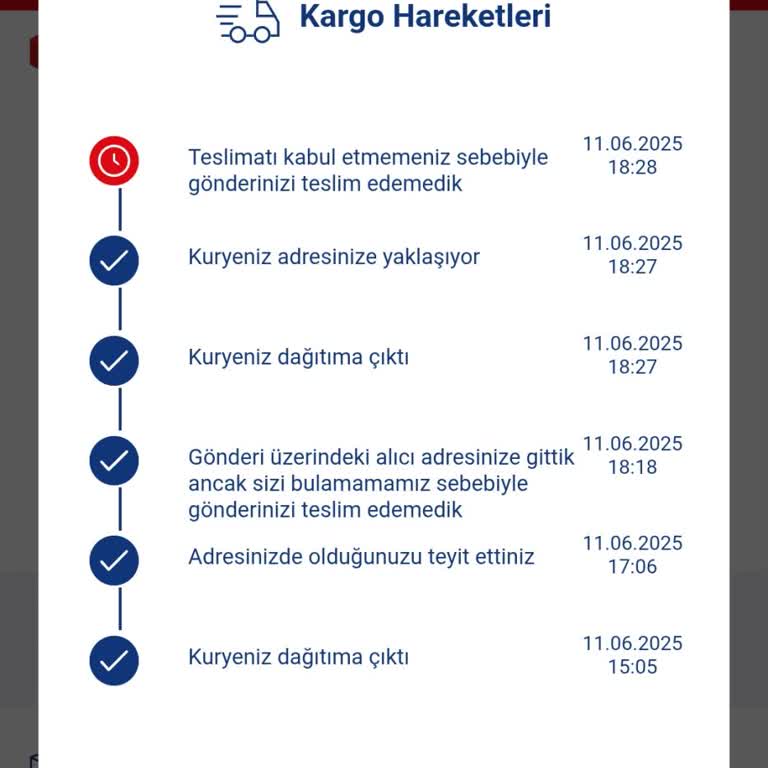 Teslimat Adresindeyken Ürünlerim İade Edildi, Kimseye Ulaşamıyorum