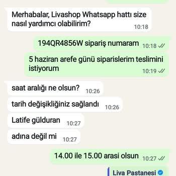 Liva Online Siparişimde Tepsi İadesi Ve Müşteri Hizmetleri Sorunu