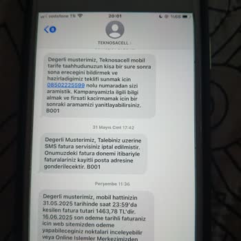 Söz Verilen İndirimler Ve Fatura Tutarlarında Hayal Kırıklığı