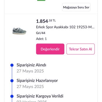 Siparişin Gönderilmemesi Ve İptal Edilememesi Nedeniyle Mağduriyet