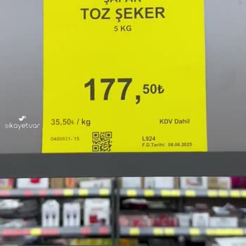BİM Şeker Almaya Gittim 5 Kg 177.5 Kasada 184!