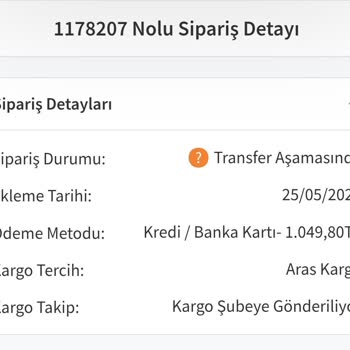Siparişim 1 Aydır Gönderilmedi, Para İadesi Talep Ediyorum