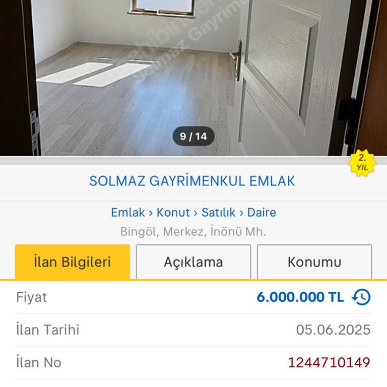 Bingöl'de Fahiş Konut Fiyatları Ve Denetim Eksikliği