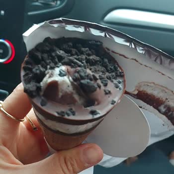 Cornetto Disc Dondurmasının Şekli Ve Çikolatası Beklentimi Karşılamadı