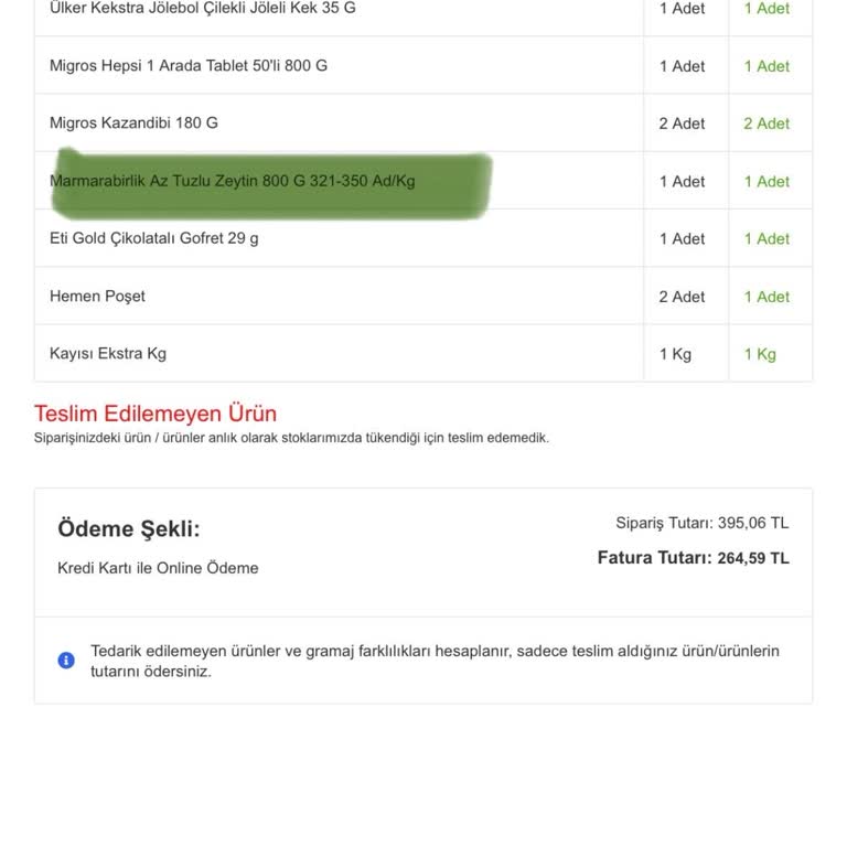 Eksik Ve Fazla Ürün, Canlı Destek Yok, Kuponum Boşa Gitti Zamanım Harcandı