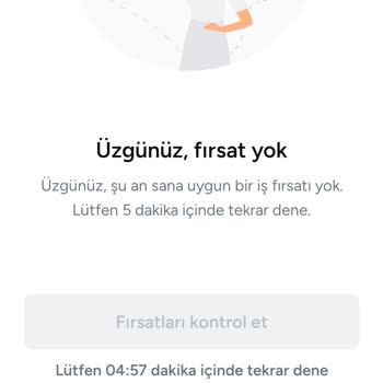 Armut Uygulamasında Hizmet Veremiyorum Ve Tekliflerime Ulaşamıyorum