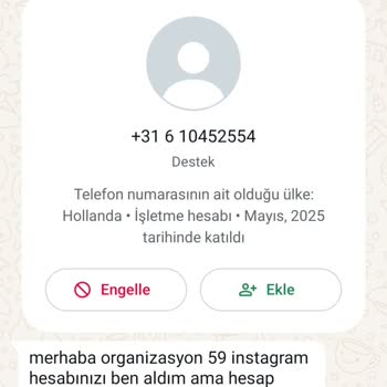 Instagram Hesabım Erpa Holding Paylaşımlarıyla Çalındı Yardım İstiyorum