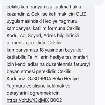 Beko Klima Çekiliş Hakkımız Haksız Yere İptal Edildi