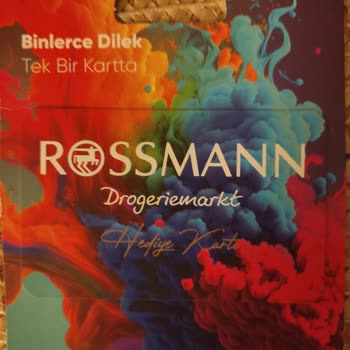 Rossmann'dan Alınan Hediye Çeki Mağazada Kullanılamıyor, Çözüm Sunulmuyor