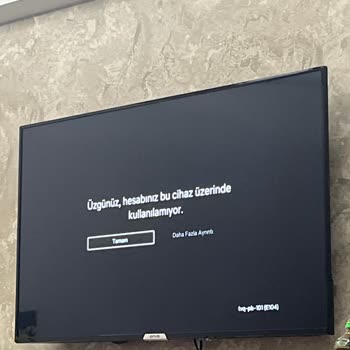 Netflix Uygulaması Onvo TVde Çalışmıyor Kutudaki Vaatler Karşılanmadı