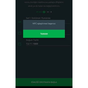 TEB Mobil Uygulamasına Kartım Olmadan Giriş Yapamıyorum Kimlik Okuma Çalışmıyor