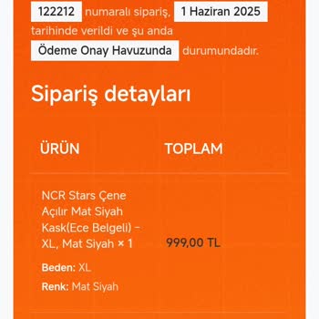 Sipariş Sonrası İlgisizlik Ve İletişimsizlik Nedeniyle Hayal Kırıklığı