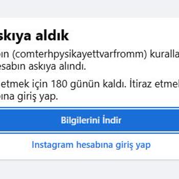 Facebook Hesabım Haksız Yere Askıya Alındı, Acil Yardım Bekliyorum