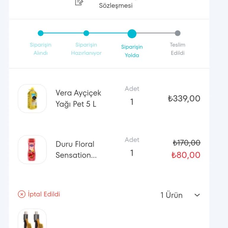 Acil İhtiyacım Olan Şarj Kablosu Stokta Yokmuş!