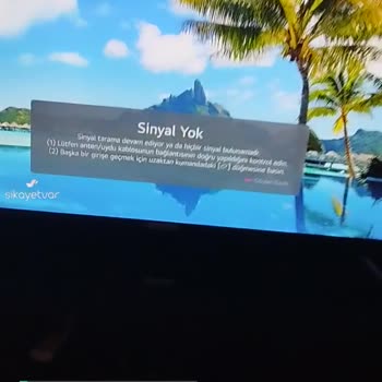 Onvo TV Sinyal Hatası!