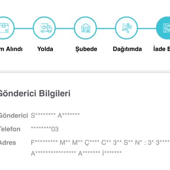 Kargom İzinsiz Ve Habersiz Şekilde İade Edildi Teslim Edilmedi