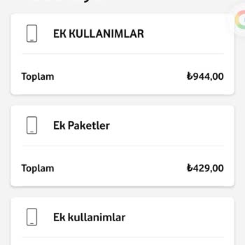 Vodafone'un Haksız Faturalandırması Ve Ek Ücretler