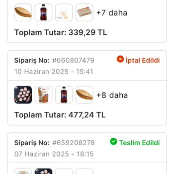 Migros Hemen'de Sipariş Sorunları Ve Stok Bilgisi Eksikliği