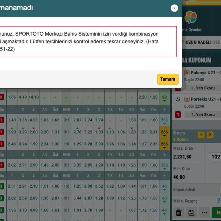 Kombinasyon Limiti Uygulamasıyla Müşteri Mağduriyeti