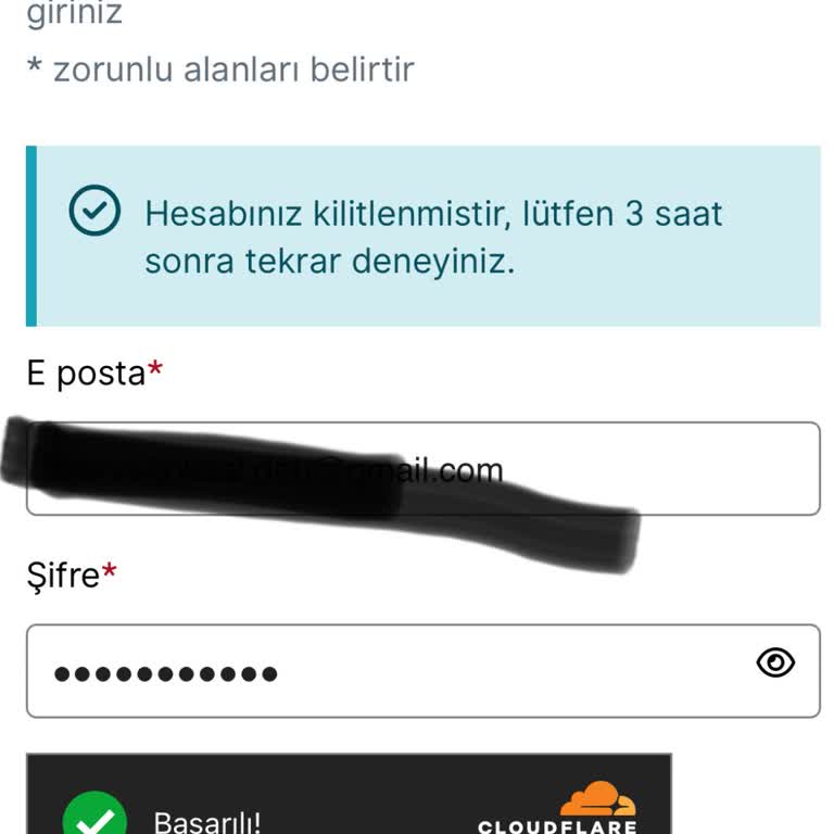 VFS Web Sitesinde Randevu Almaya Çalışırken Hesap Kitlendi Çözüm Yok