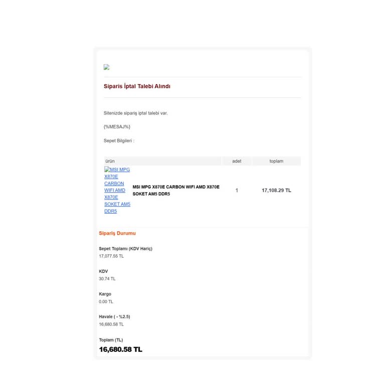 Bizial.shop'da İptal Talebim 5 Aydır Sonuçlanmadı, Kurumsallık Yok