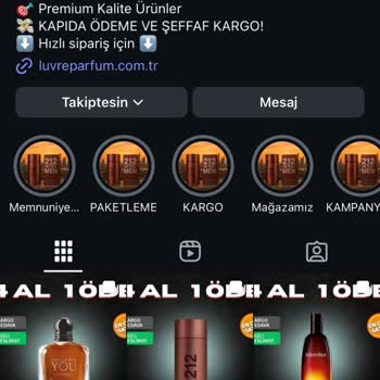 Sipariş Verdiğim Parfümler Yerine Alakasız Ürünler Gönderildi