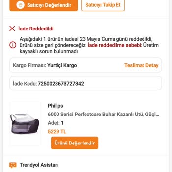 Philips Ütü Hayal Kırıklığı: Kırışıklıkları Açmıyor, İade Ve Garanti Sorunu