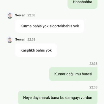 Haksız Sigortalı Bahis Suçlamasıyla Paramın Slotta Çevrilmesi İstendi