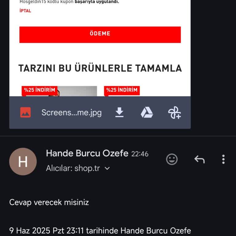 İlk Alışverişe Özel İndirim Kodu Çalışmıyor, Müşteri Hizmetleri Yanıt Vermiyor