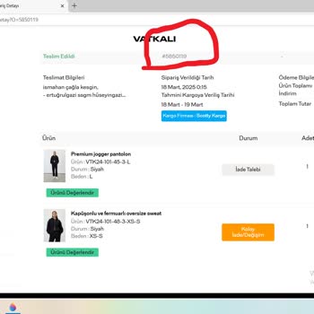 İade Edilen Pantolonların Ücreti Totemim Card'a Yansımadı