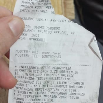 Üç Günlük Ayakkabıda Açılma Ve Garanti Sorunu