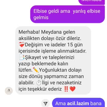 Yanlış Ürün Gönderildi, İade Sonrası İletişim Sağlanmıyor