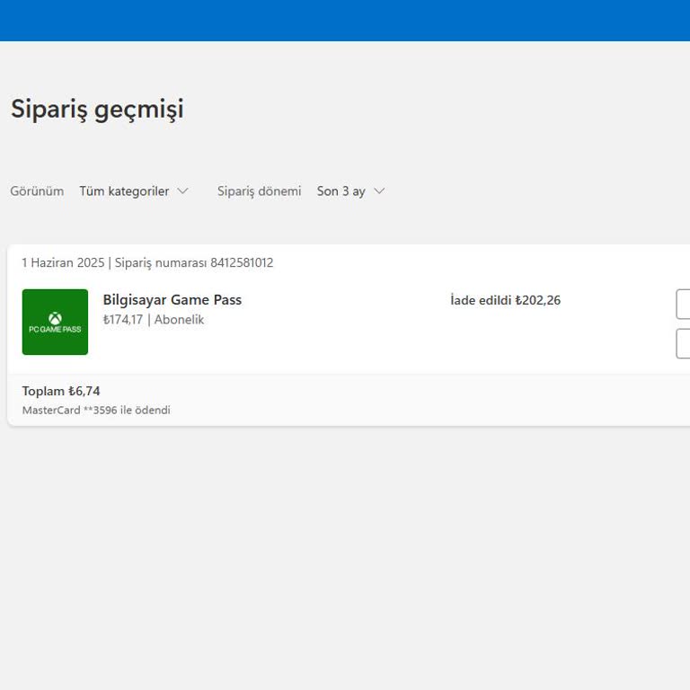 Xbox Game Pass İade Sürecinde Banka Ve Microsoft Arasında Kalan Ücret Sorunu
