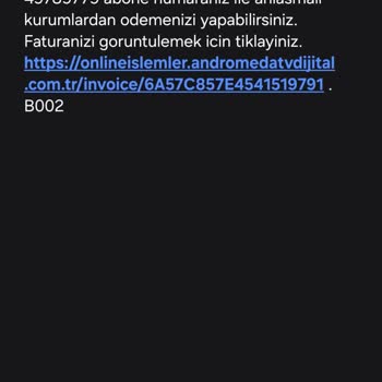 Kullanmadığım Modem Ve Sinema Paketi İçin Haksız Ücretlendirme